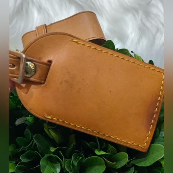 Authentic Louis Vuitton Luggage Tag and Belt - Picture 6 of 7